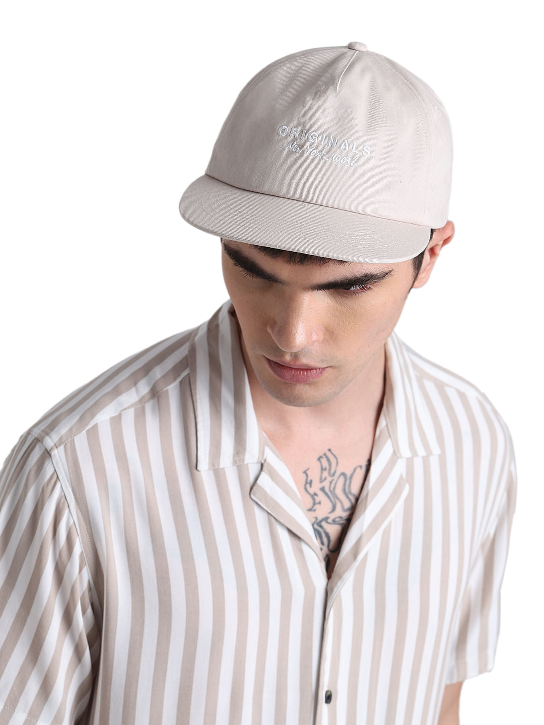 Light Grey Logo Text Cap