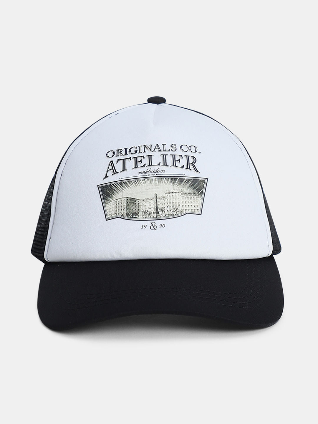 Navy Mesh Trucker Cap - ONE