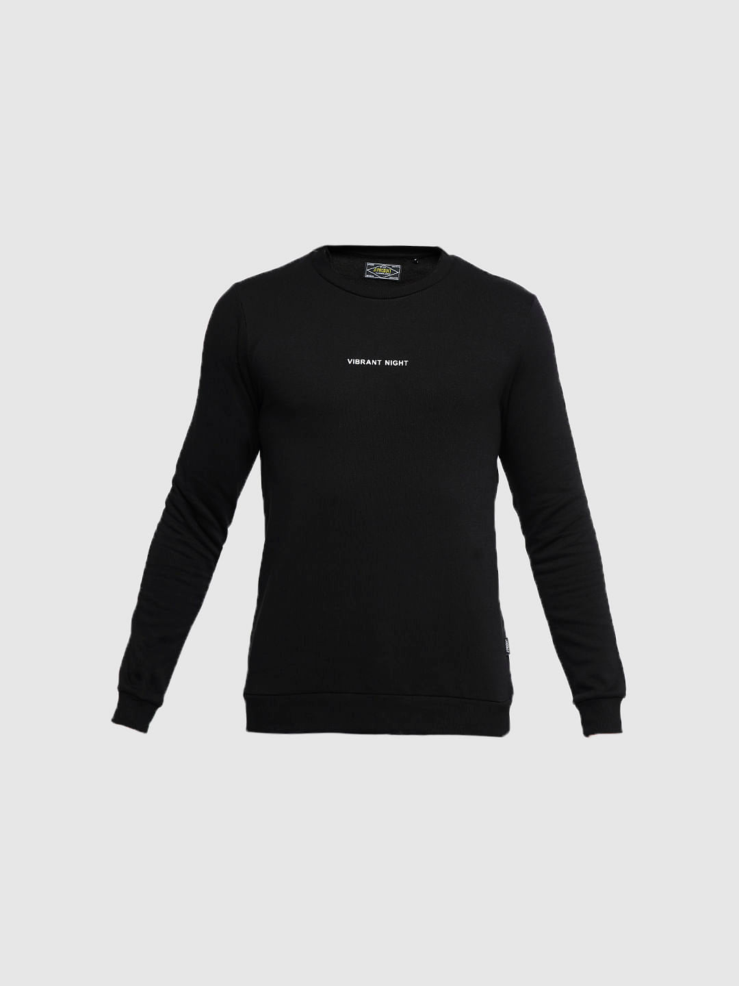PRODUKT by JACK&JONES Black Logo Print Sweatshirt