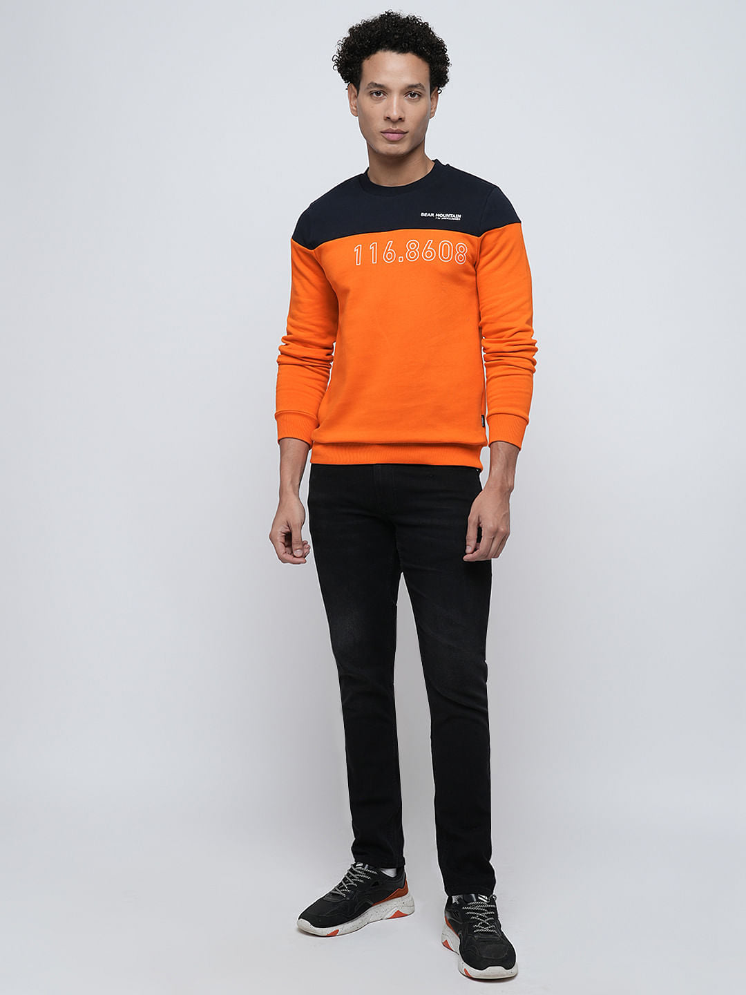 PRODUKT by JACK&JONES Red Colourblocked Sweatshirt