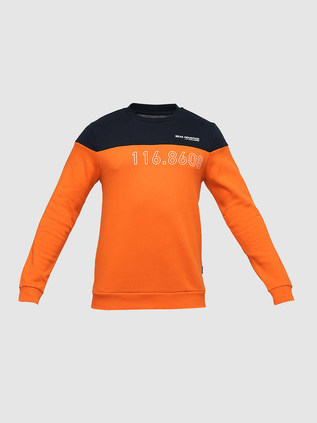 PRODUKT by JACK&JONES Red Colourblocked Sweatshirt