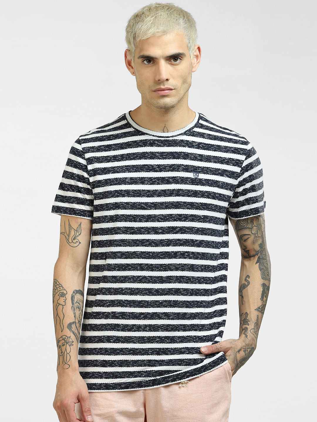 Blue Striped T-shirt