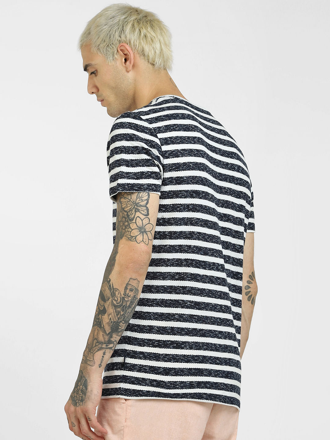 Blue Striped T-shirt
