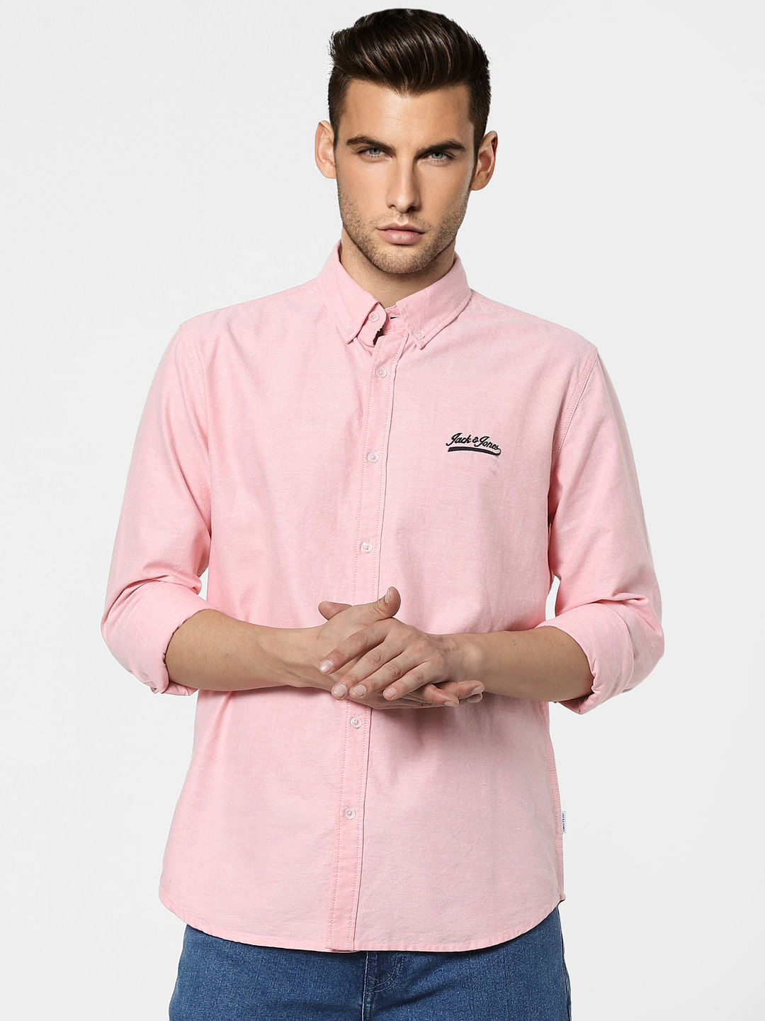 Pink Full Sleeves Shirt