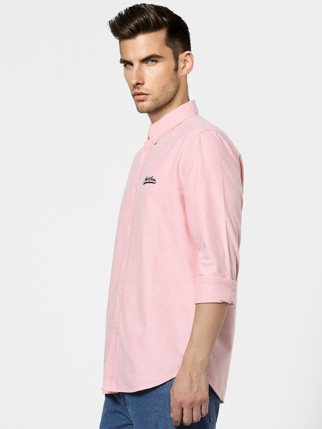 Pink Full Sleeves Shirt