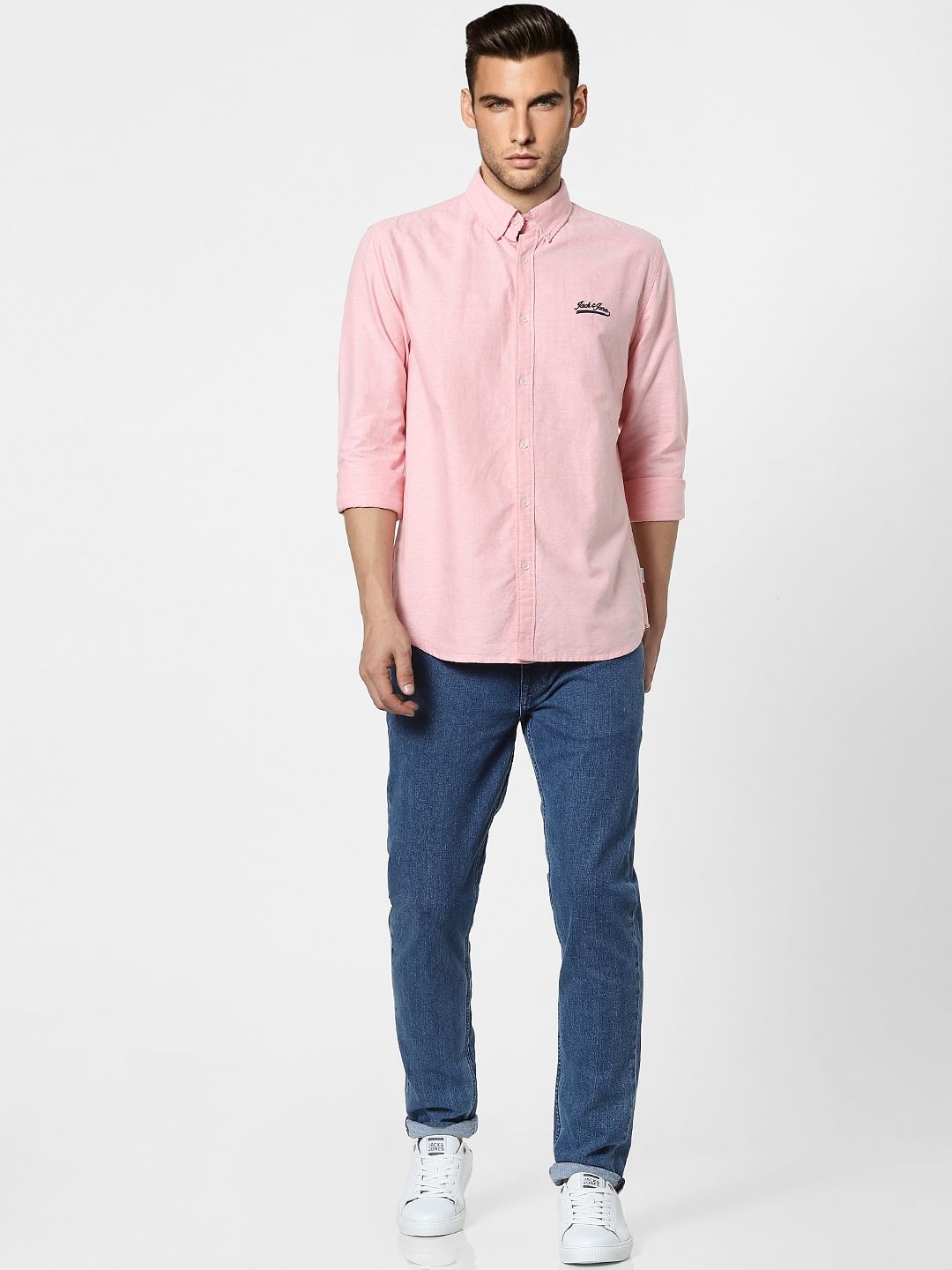 Pink Full Sleeves Shirt