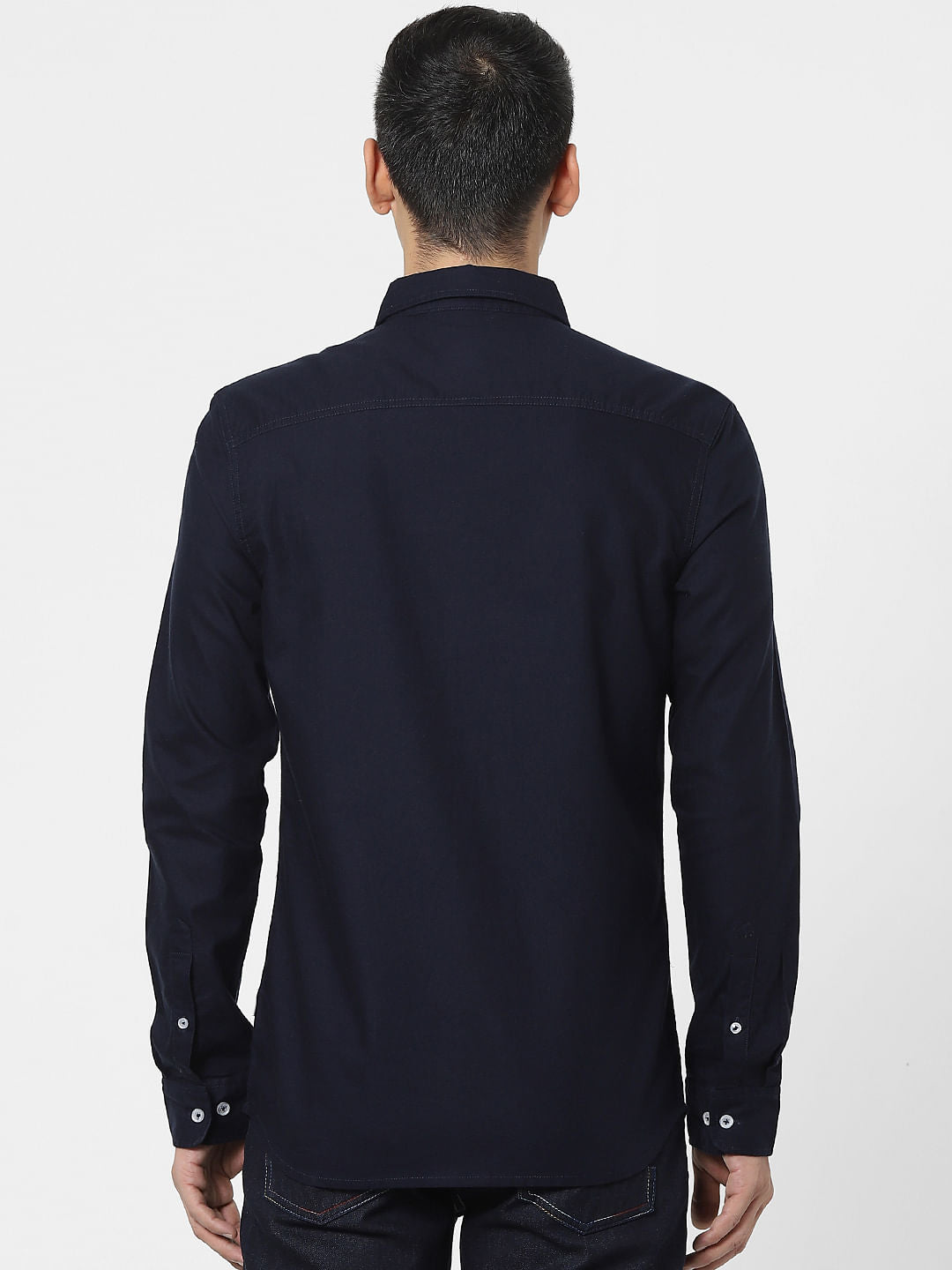 Blue Full Sleeves Shirt
