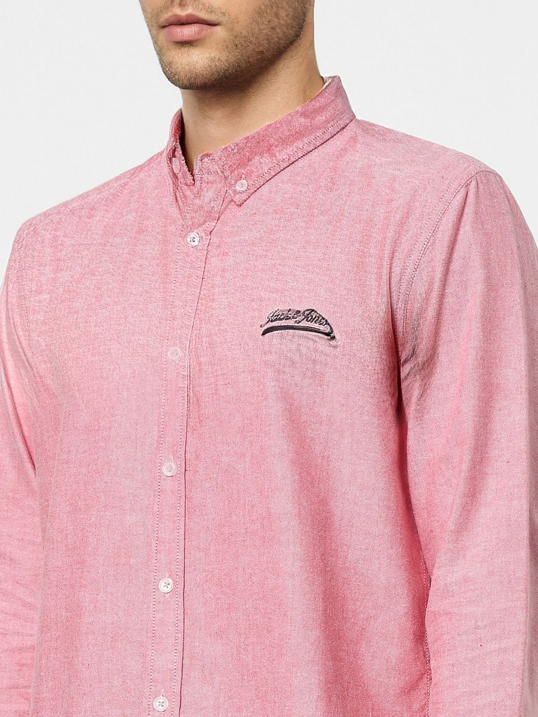 Pink Full Sleeves Shirt