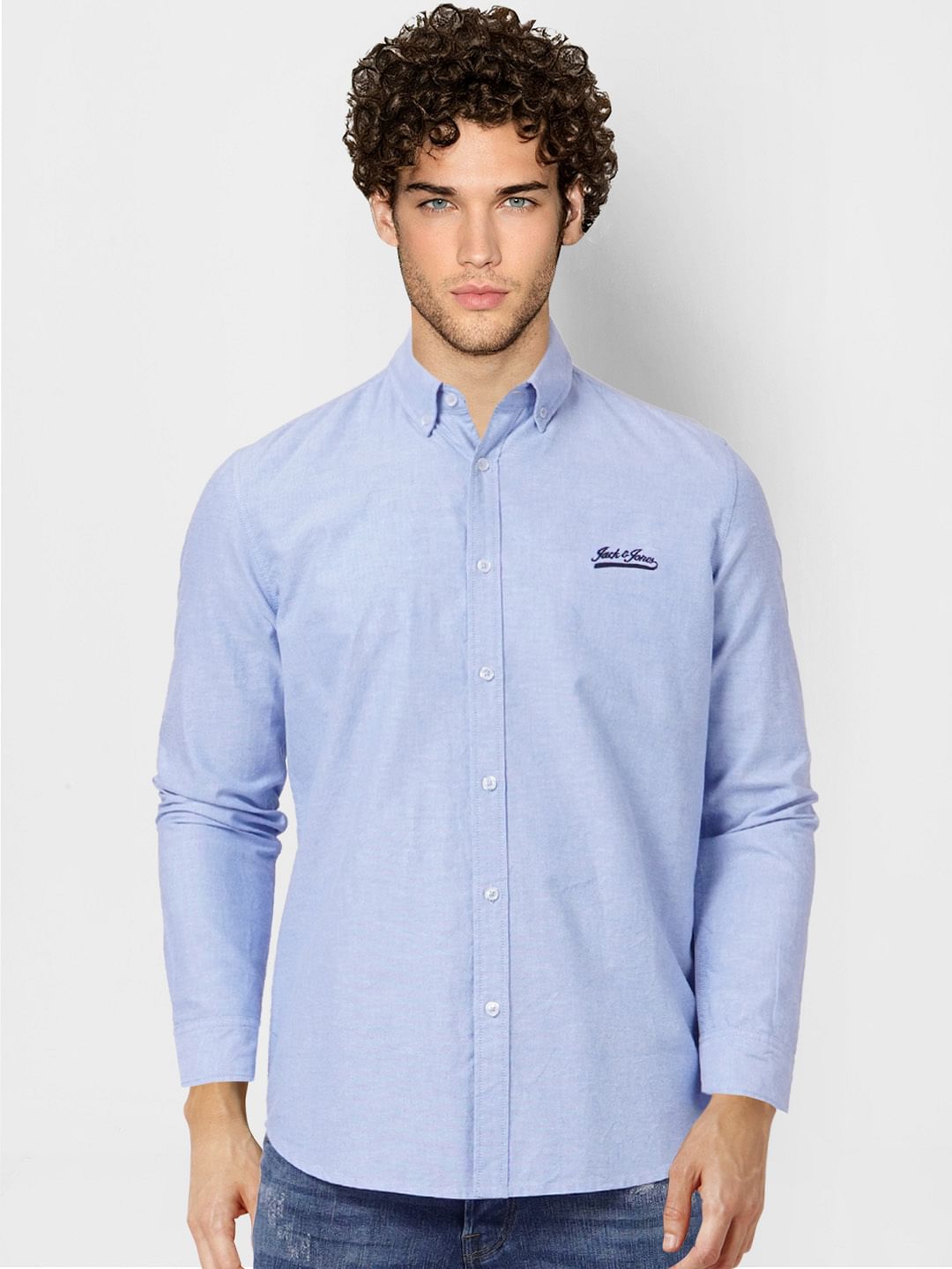 Blue Full Sleeves Shirt