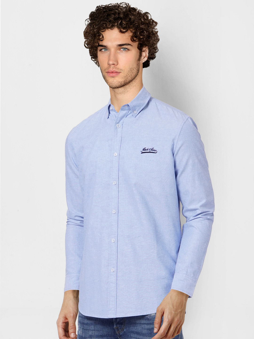 Blue Full Sleeves Shirt