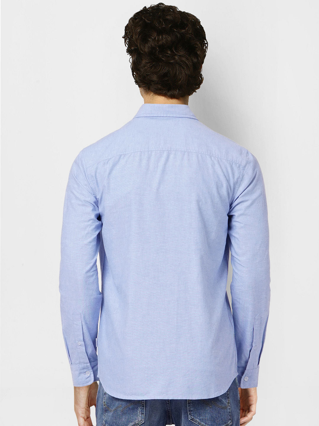 Blue Full Sleeves Shirt