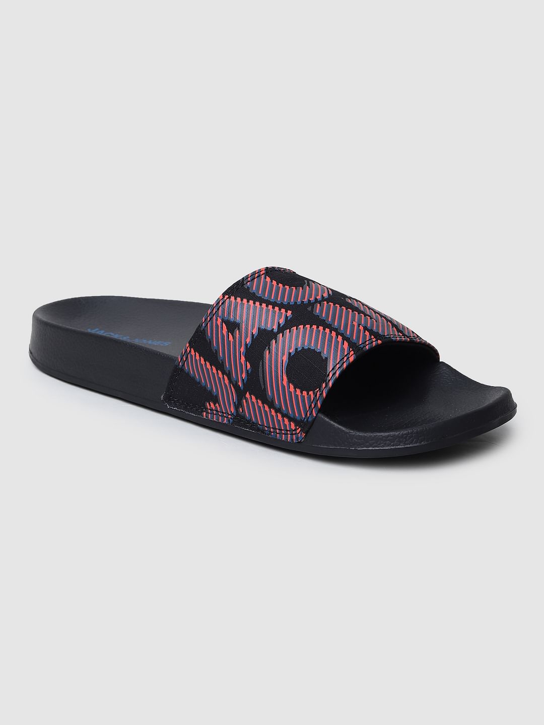 Black Typographic Print Sliders