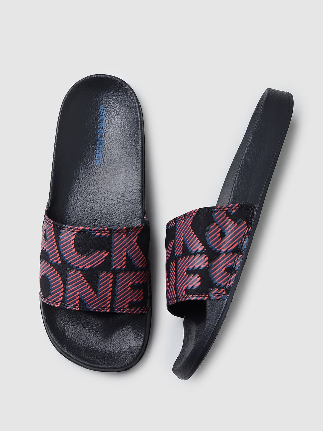 Black Typographic Print Sliders