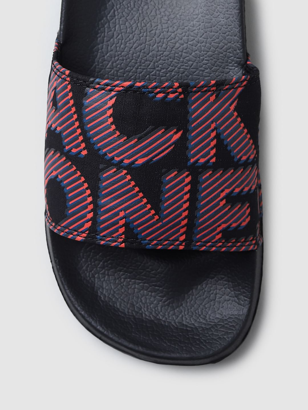 Black Typographic Print Sliders