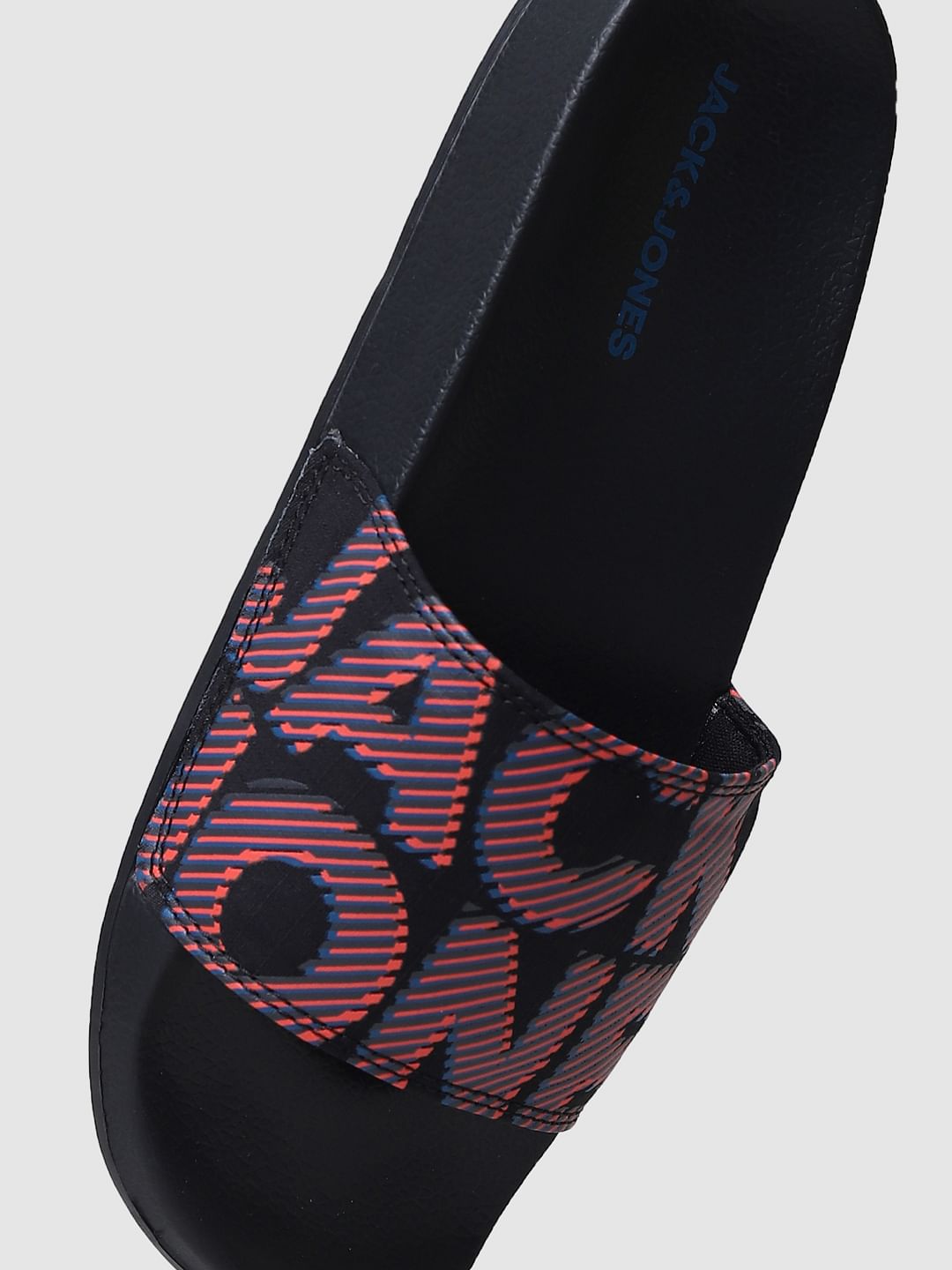 Black Typographic Print Sliders