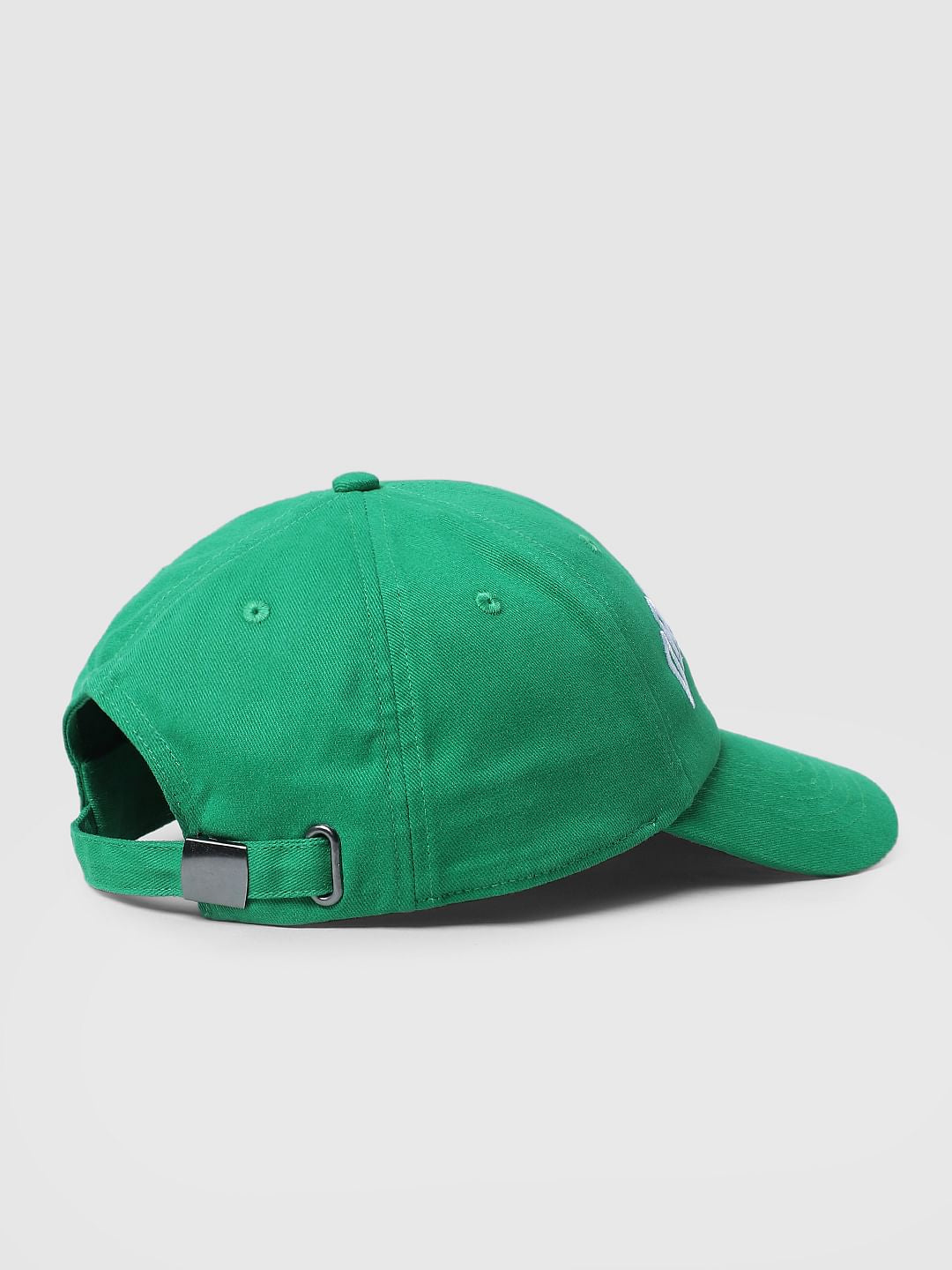 Green Logo Print Cap