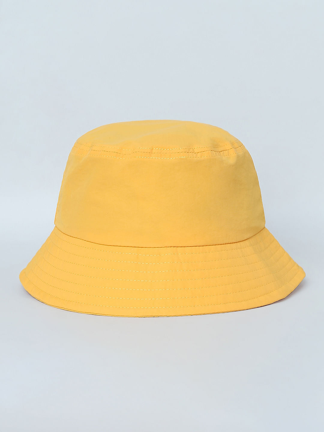 Orange Patch Branding Bucket Hat