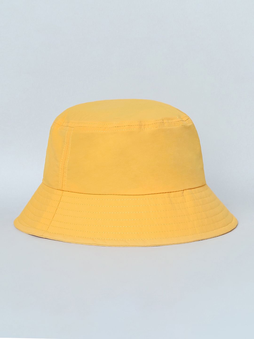 Orange Patch Branding Bucket Hat
