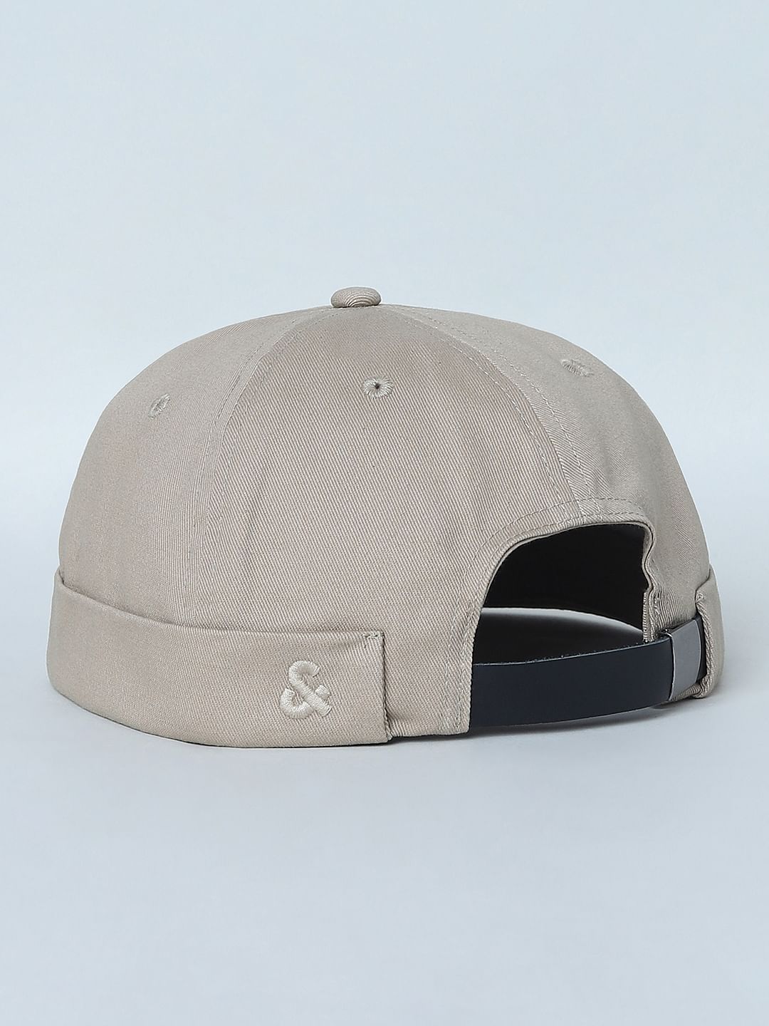 Beige Roll Hat