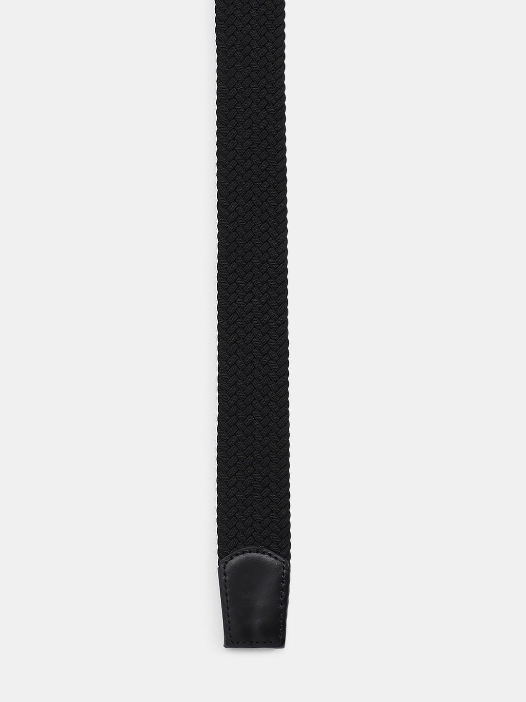 Black Braided Belt