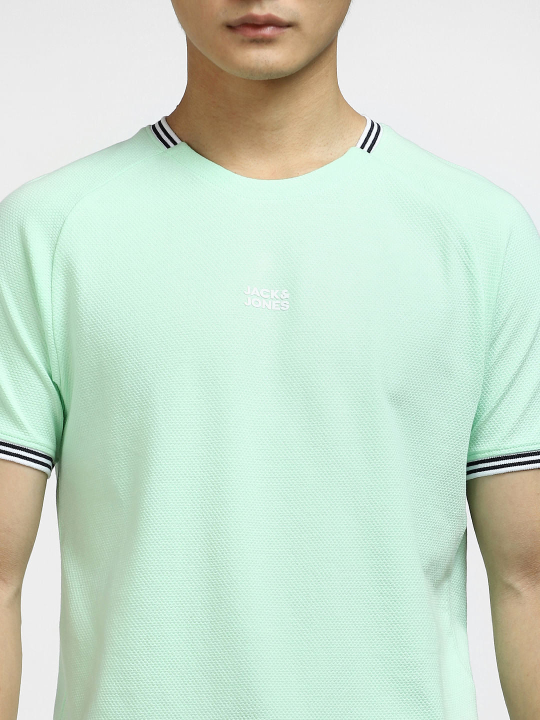 Light Green Crew Neck T-shirt