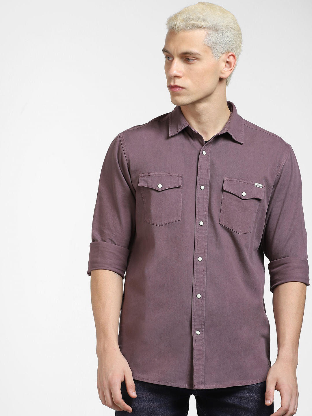 Violet Full Sleeves Shirt
