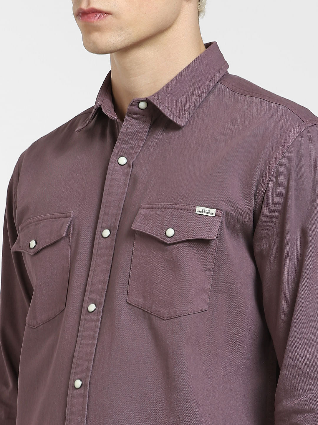 Violet Full Sleeves Shirt