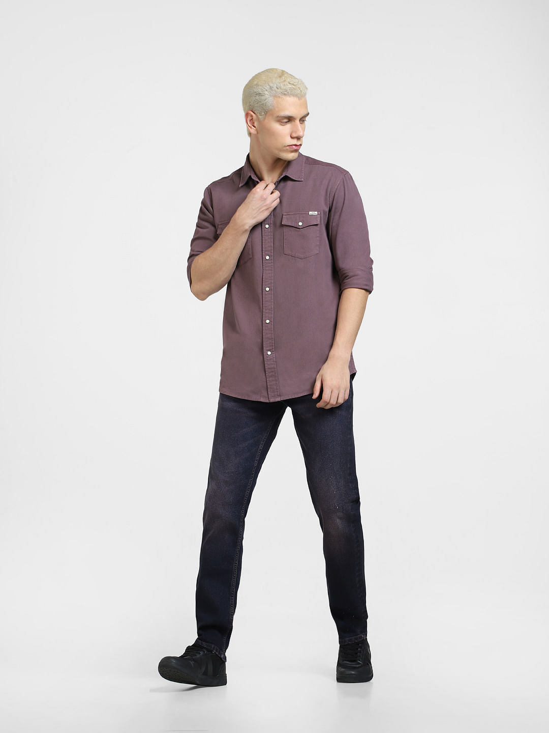 Violet Full Sleeves Shirt