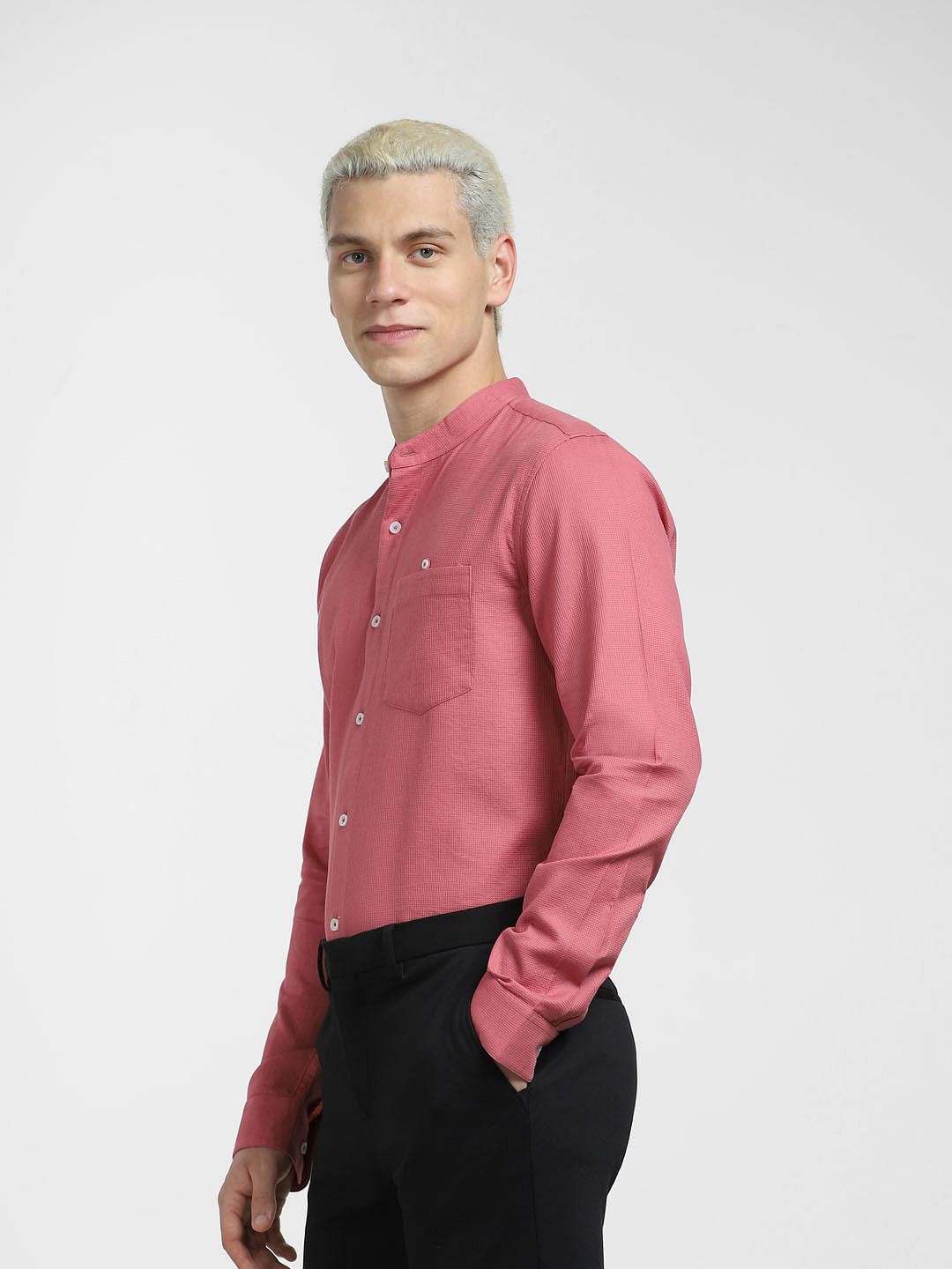 Mauve Full Sleeves Shirt