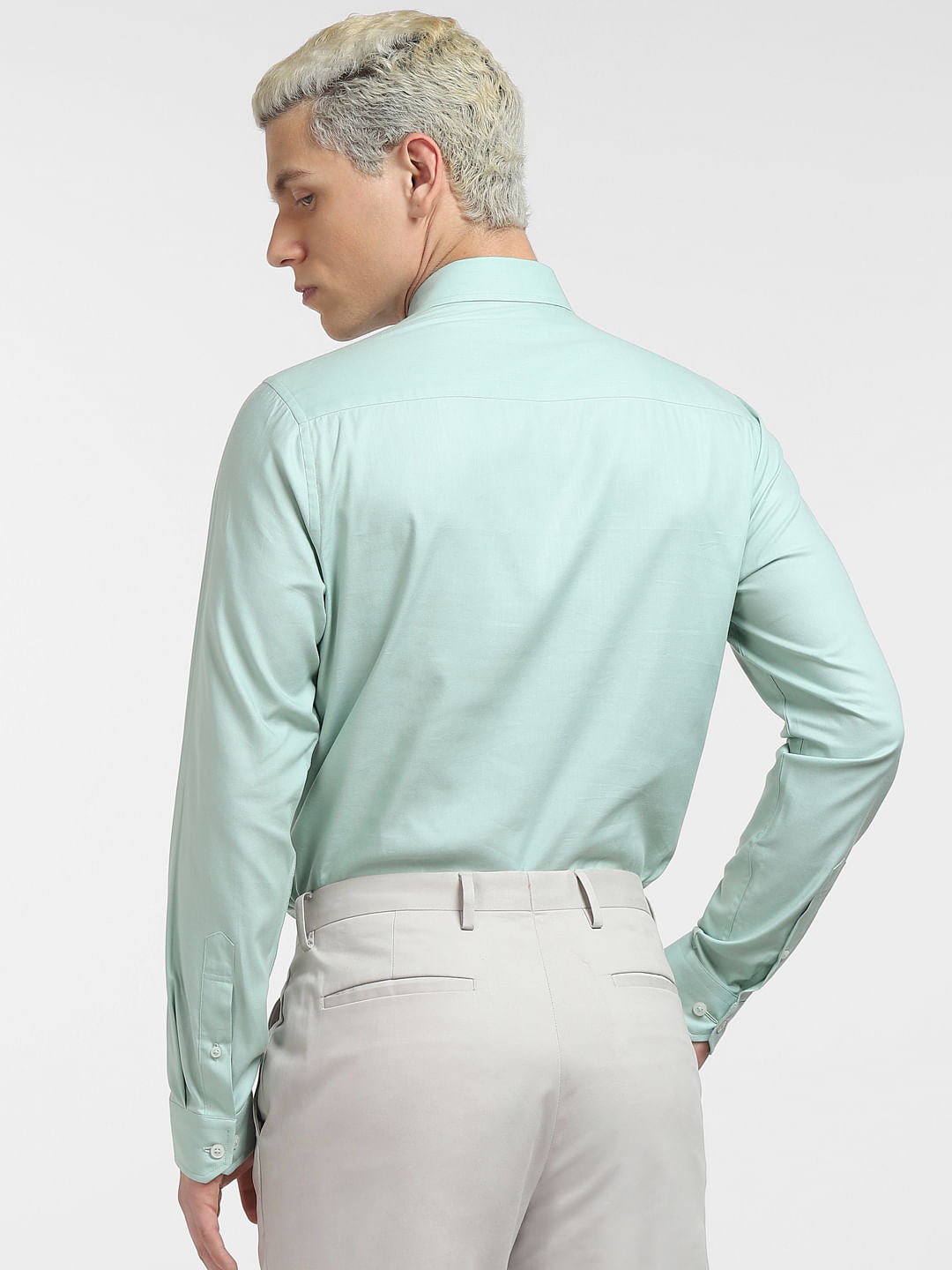 Green Full Sleeves Shirt