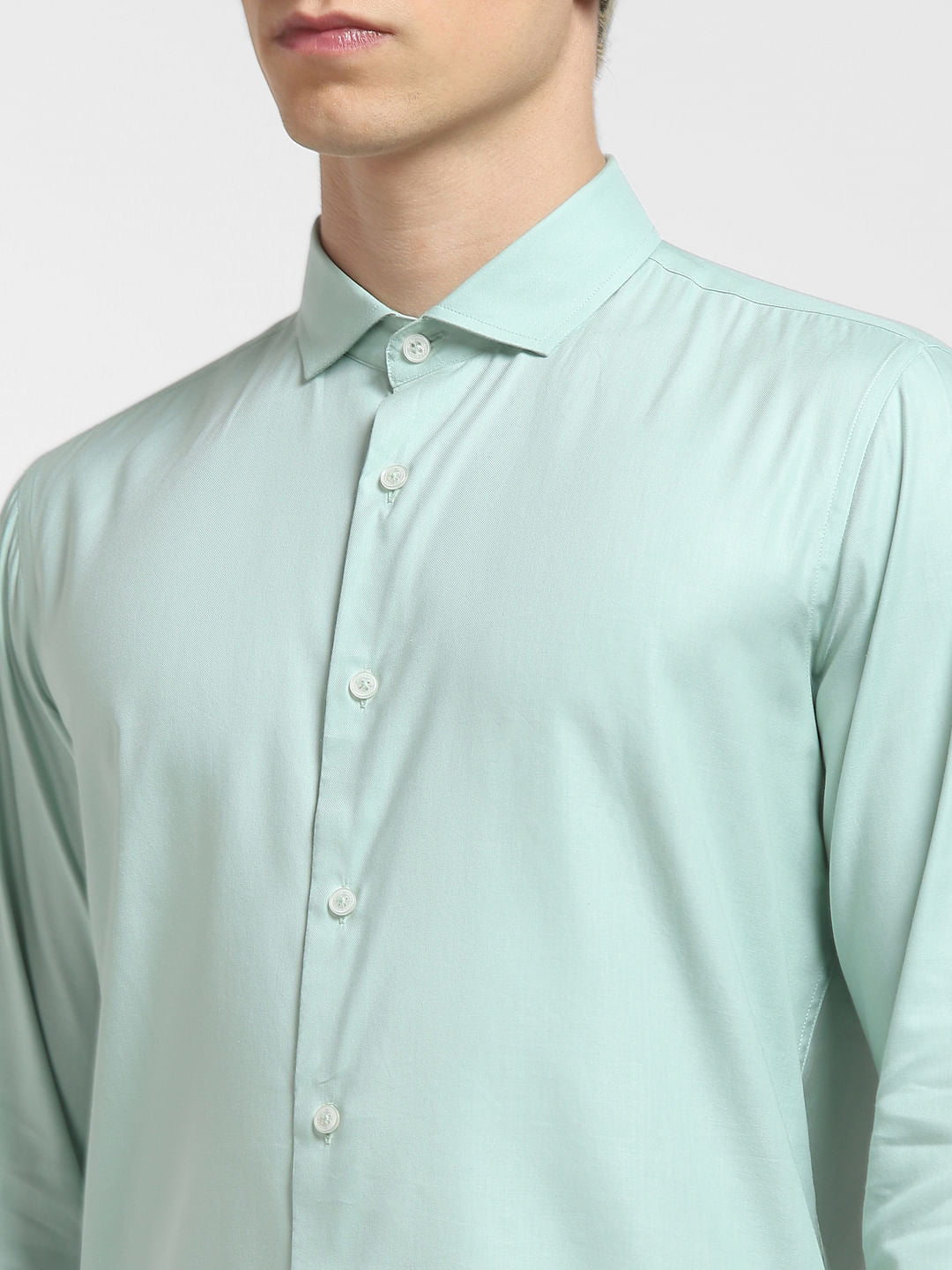 Green Full Sleeves Shirt