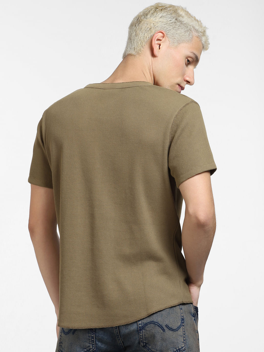 Green Henley T-shirt