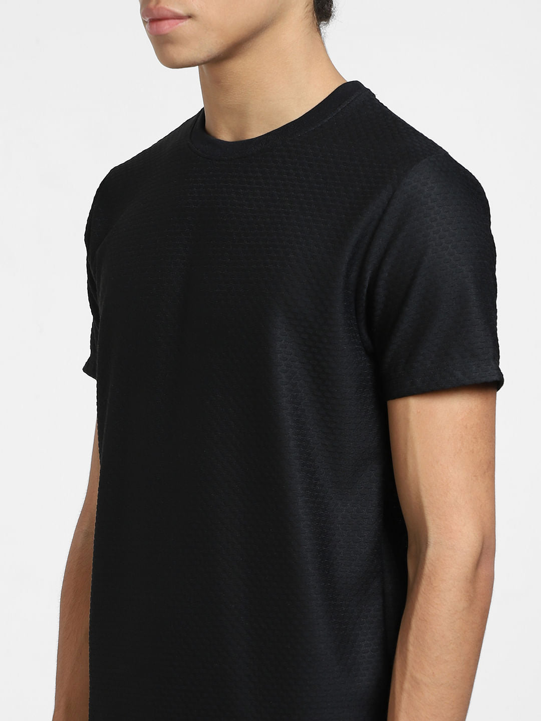 Black Crew Neck T-shirt