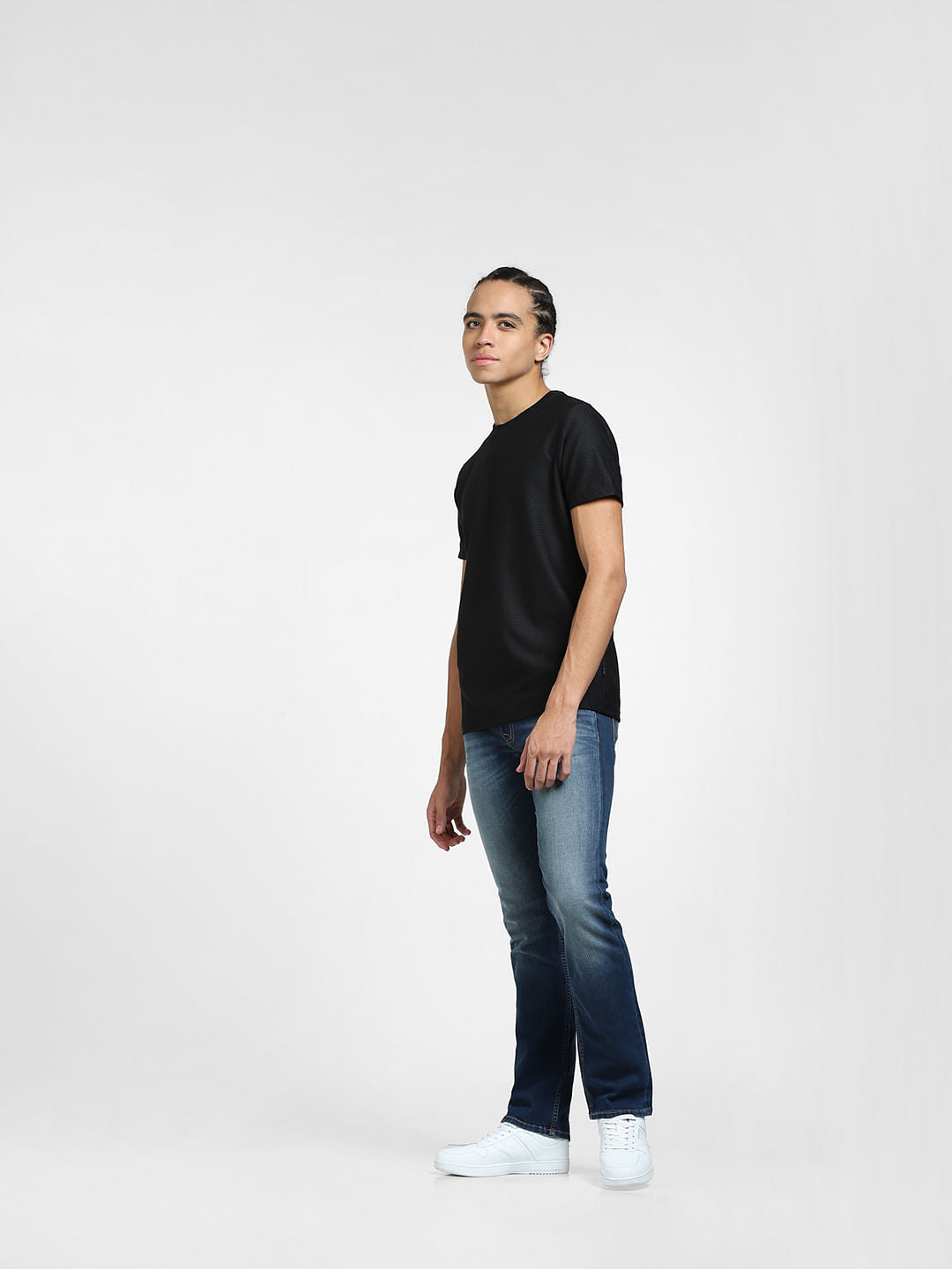 Black Crew Neck T-shirt