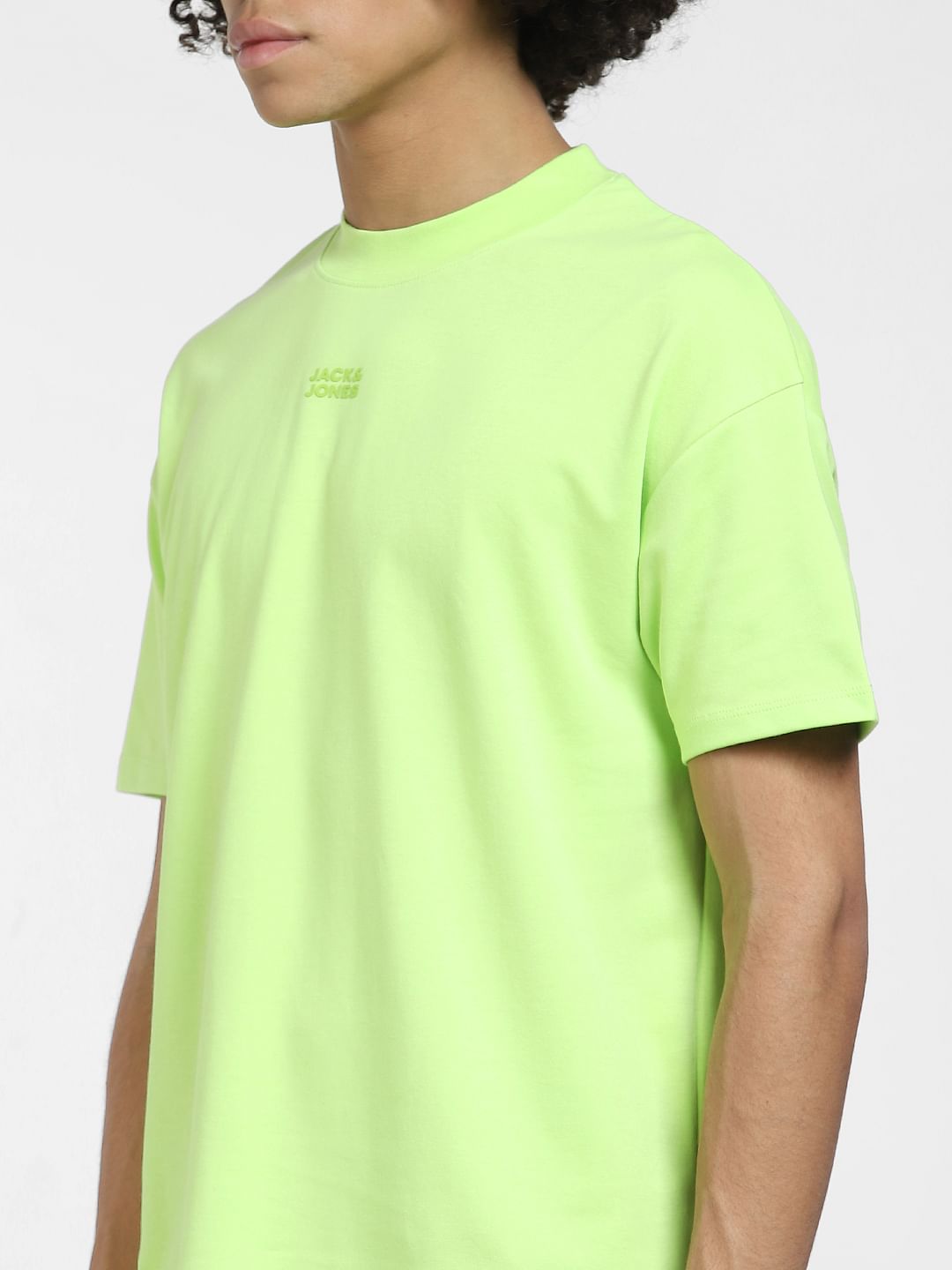 Lime Green Crew Neck T-shirt