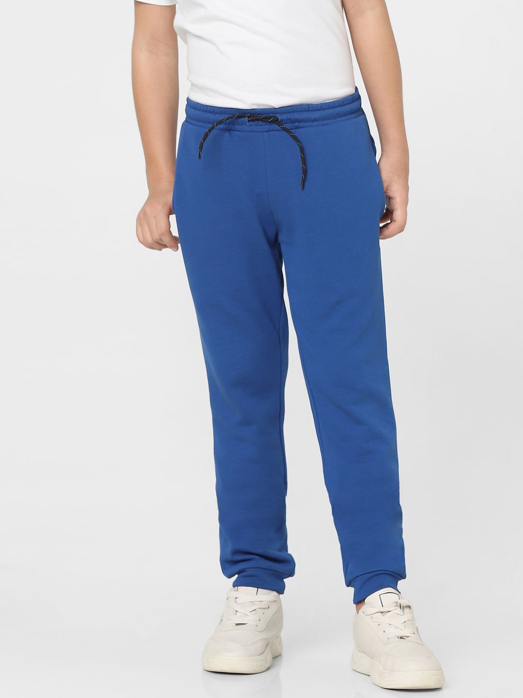 Boys Blue Mid Rise Sweatpants