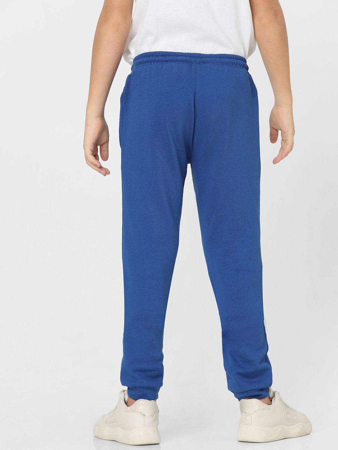 Boys Blue Mid Rise Sweatpants