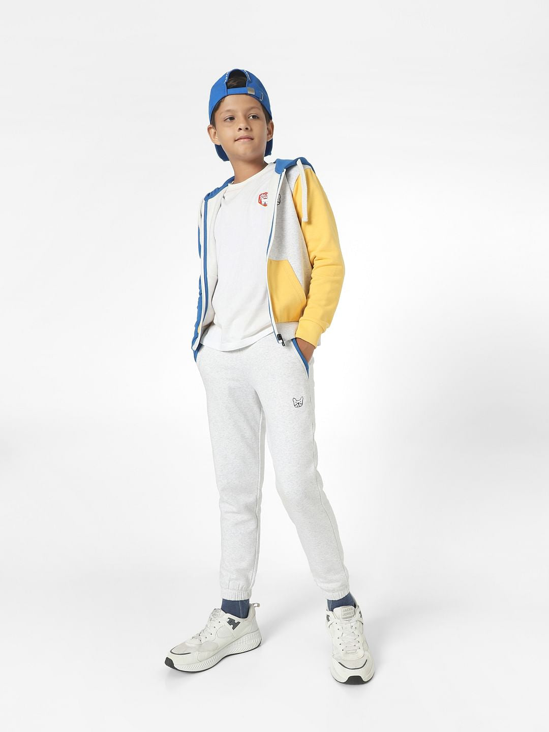 Grey Mid Rise Co-ord Sweatpants