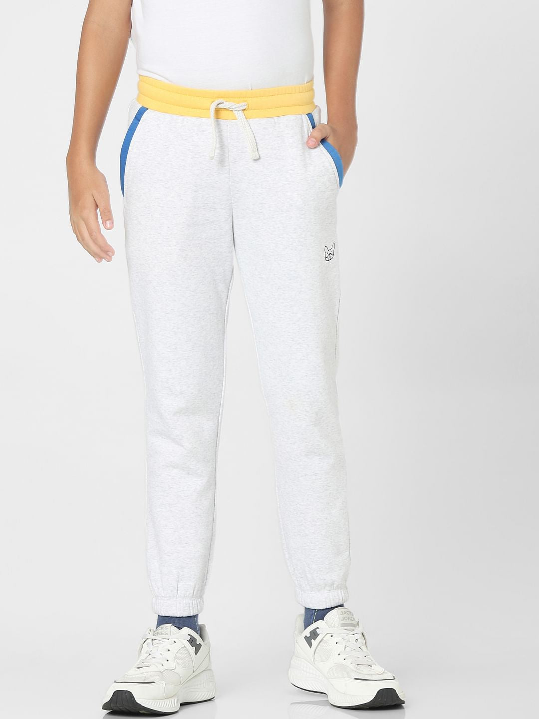 Grey Mid Rise Co-ord Sweatpants