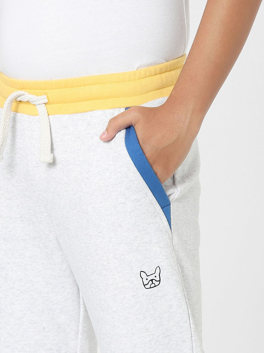 Grey Mid Rise Co-ord Sweatpants