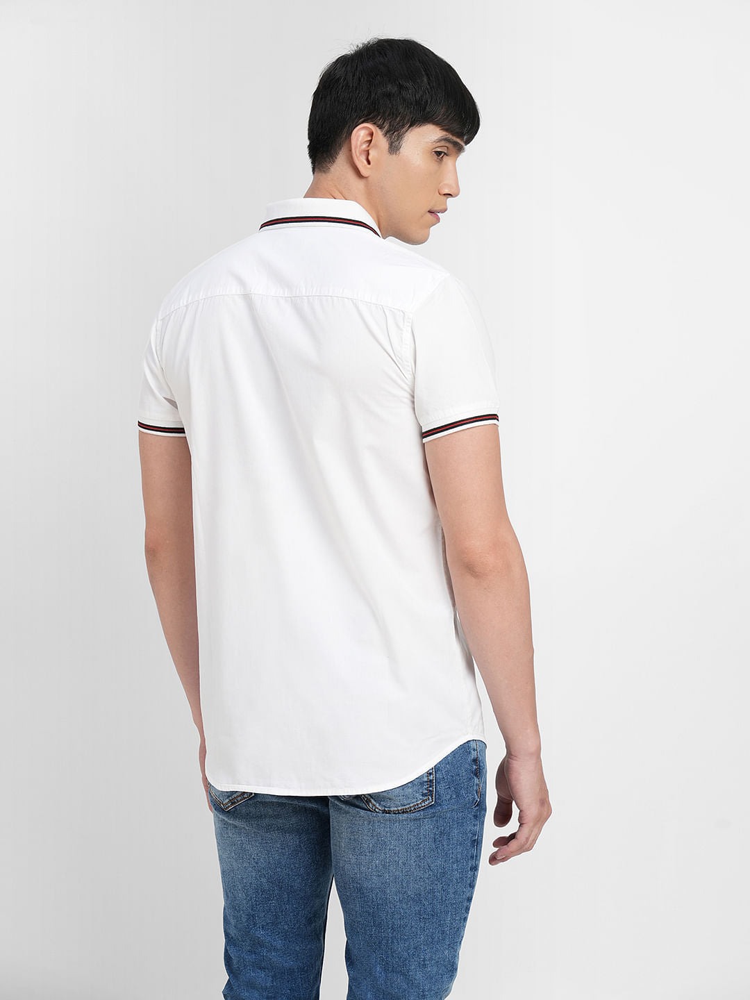 White Short Sleeves Shirt