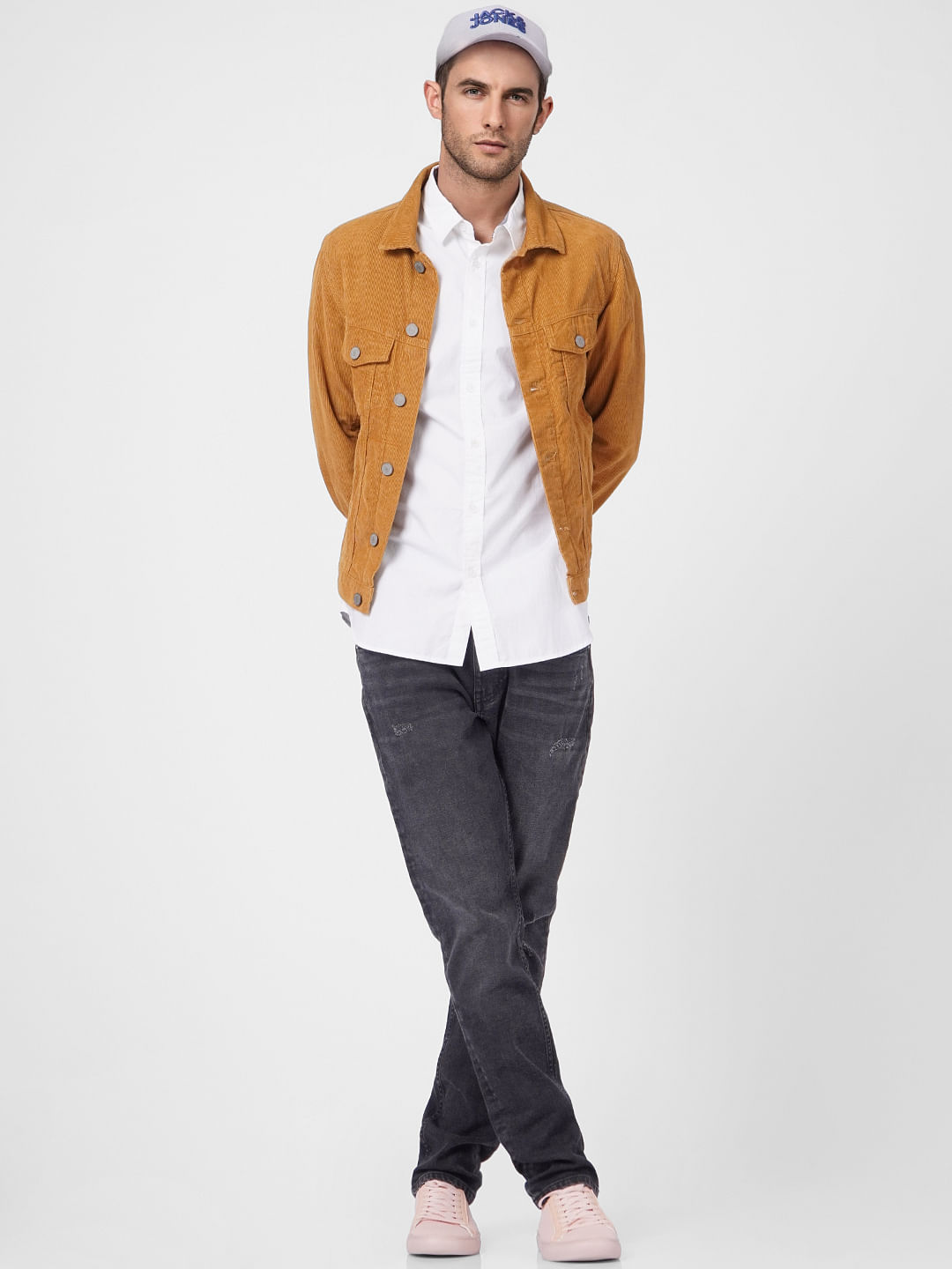 White Short Sleeves Shirt - S