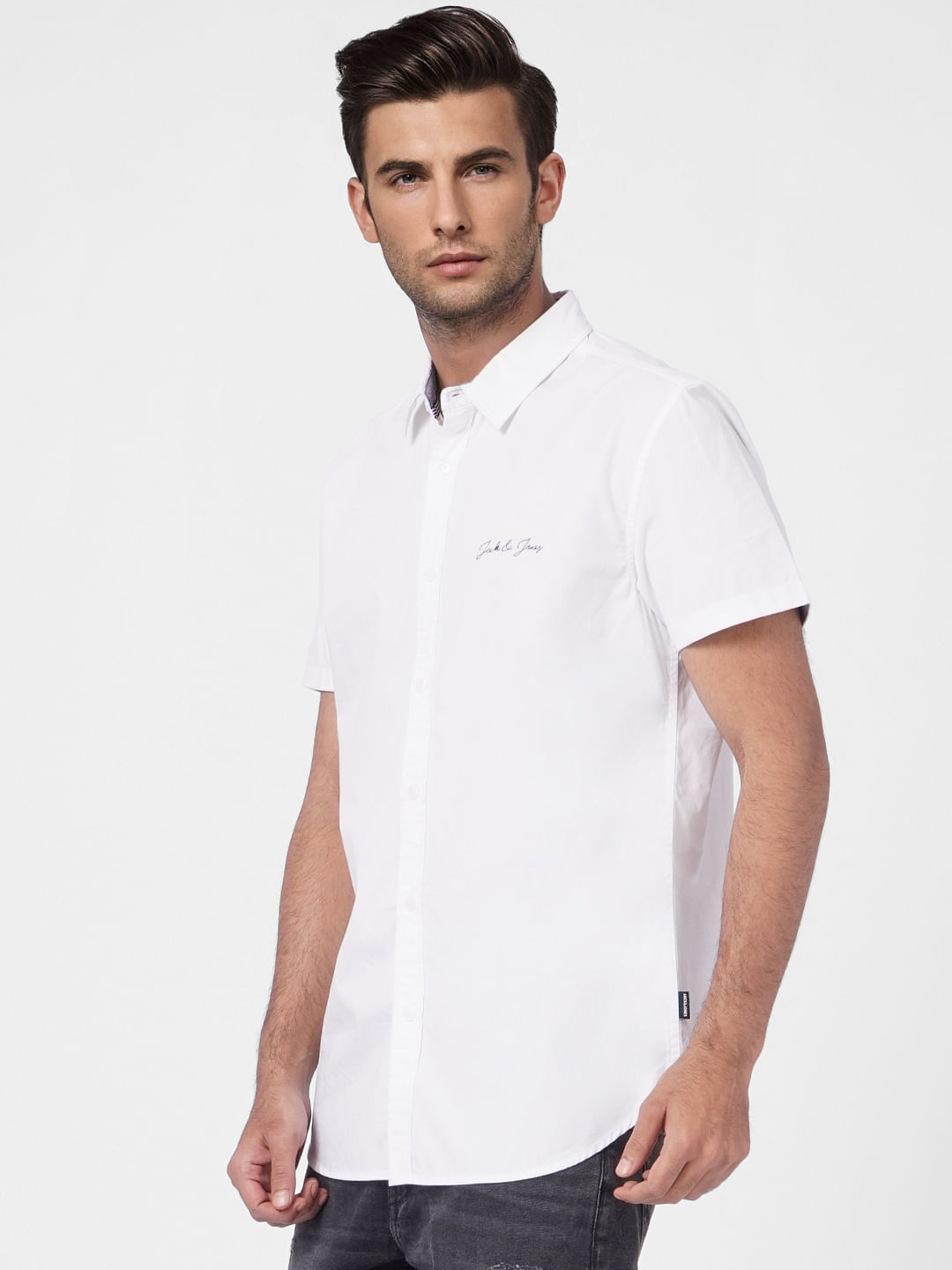 White Short Sleeves Shirt