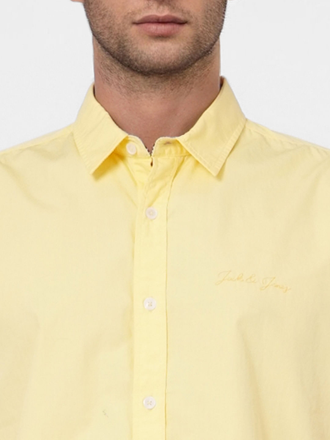 Yellow Short Sleeves Shirt