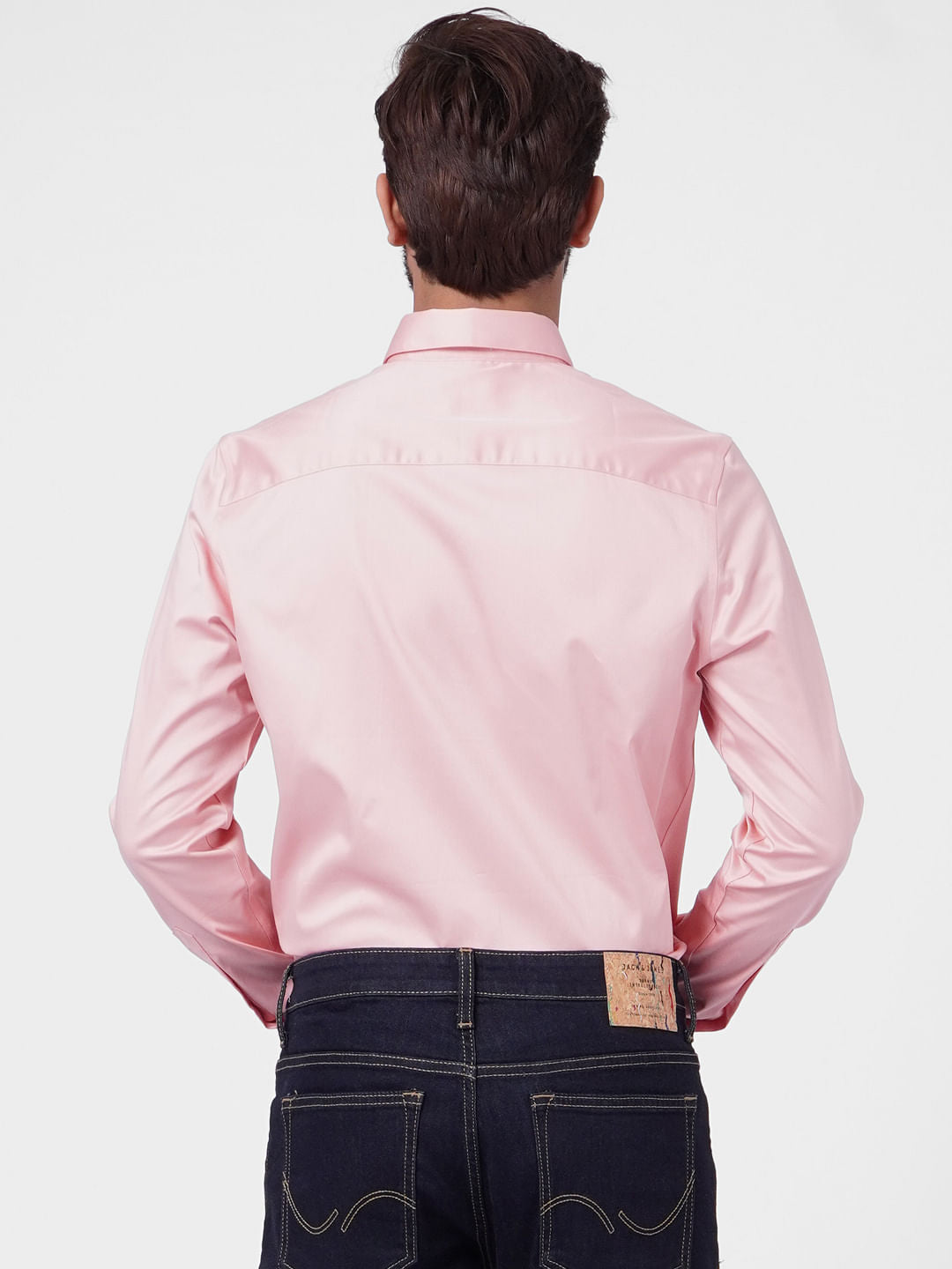 Light Pink Full Sleeves Shirt