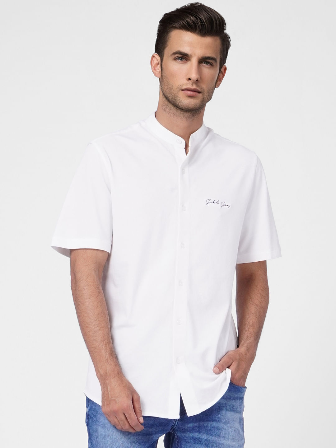 White Short Sleeves Shirt