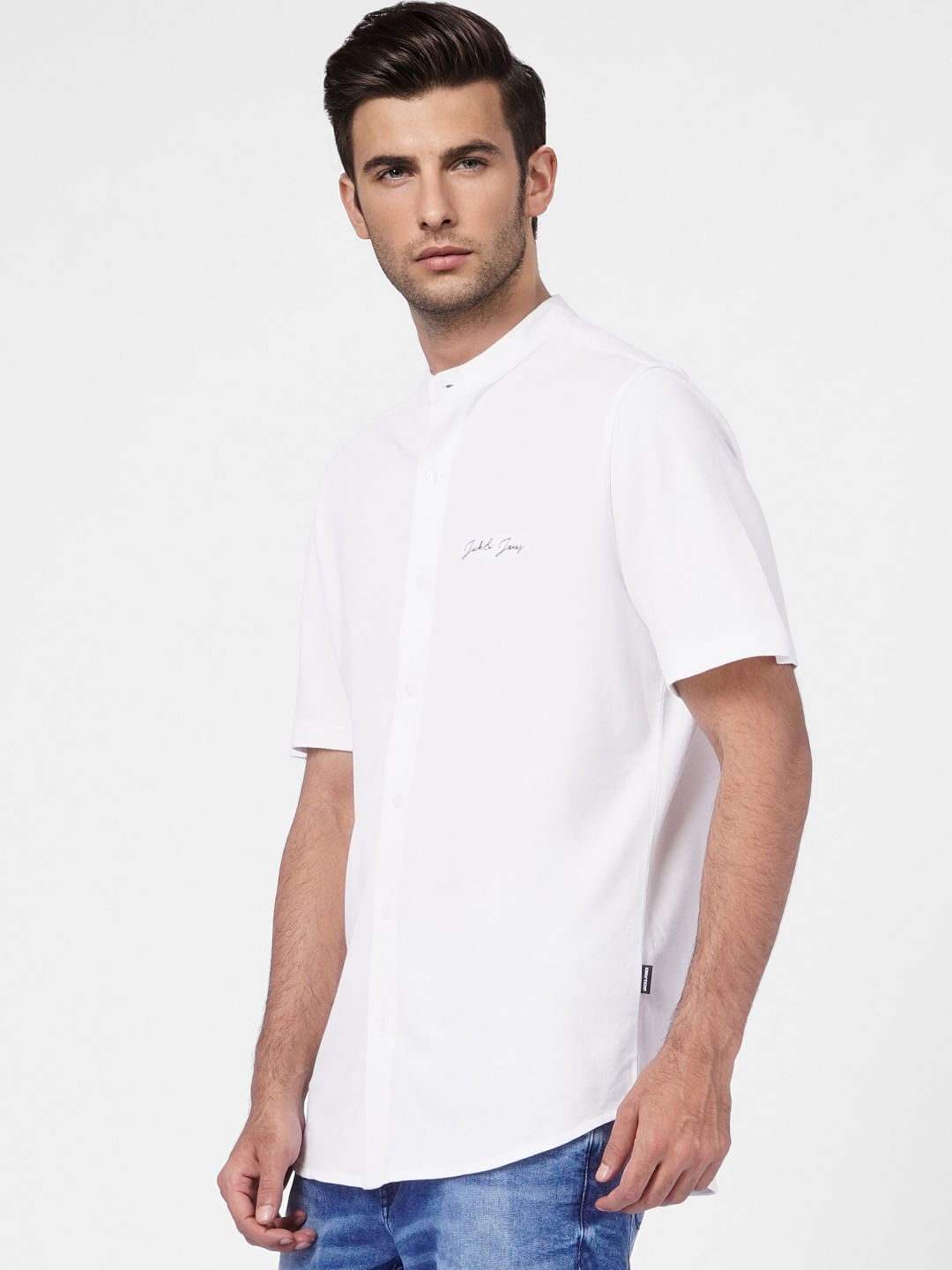 White Short Sleeves Shirt