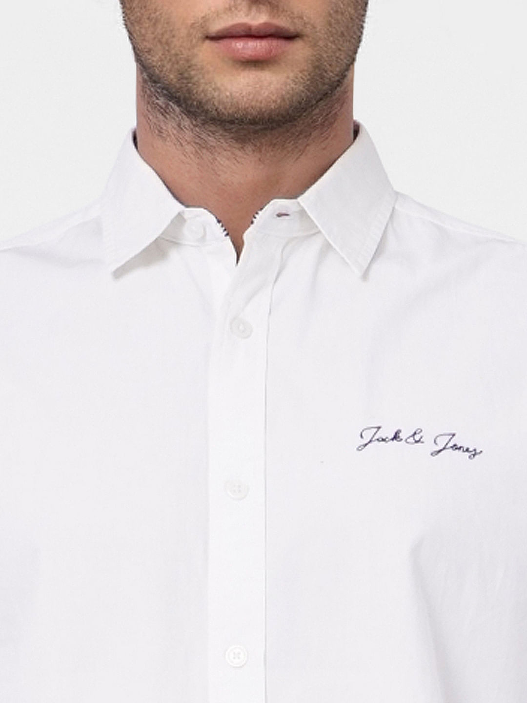 White Full Sleeves Shirt