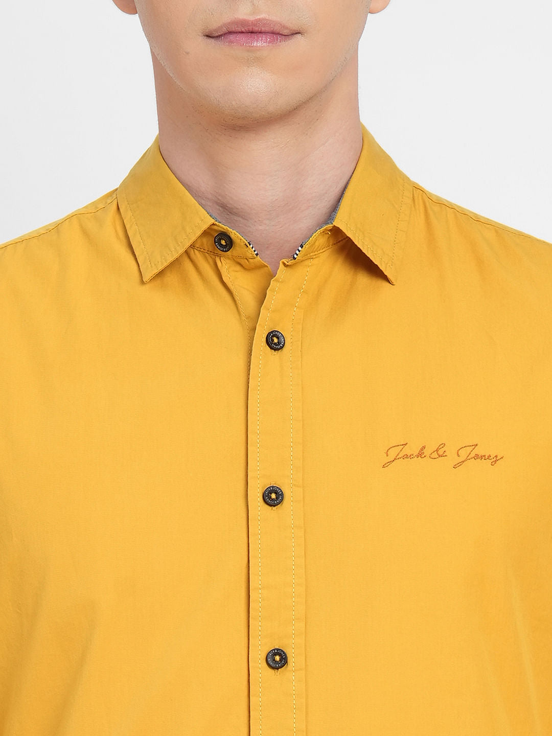 Yellow Full Sleeves Shirt