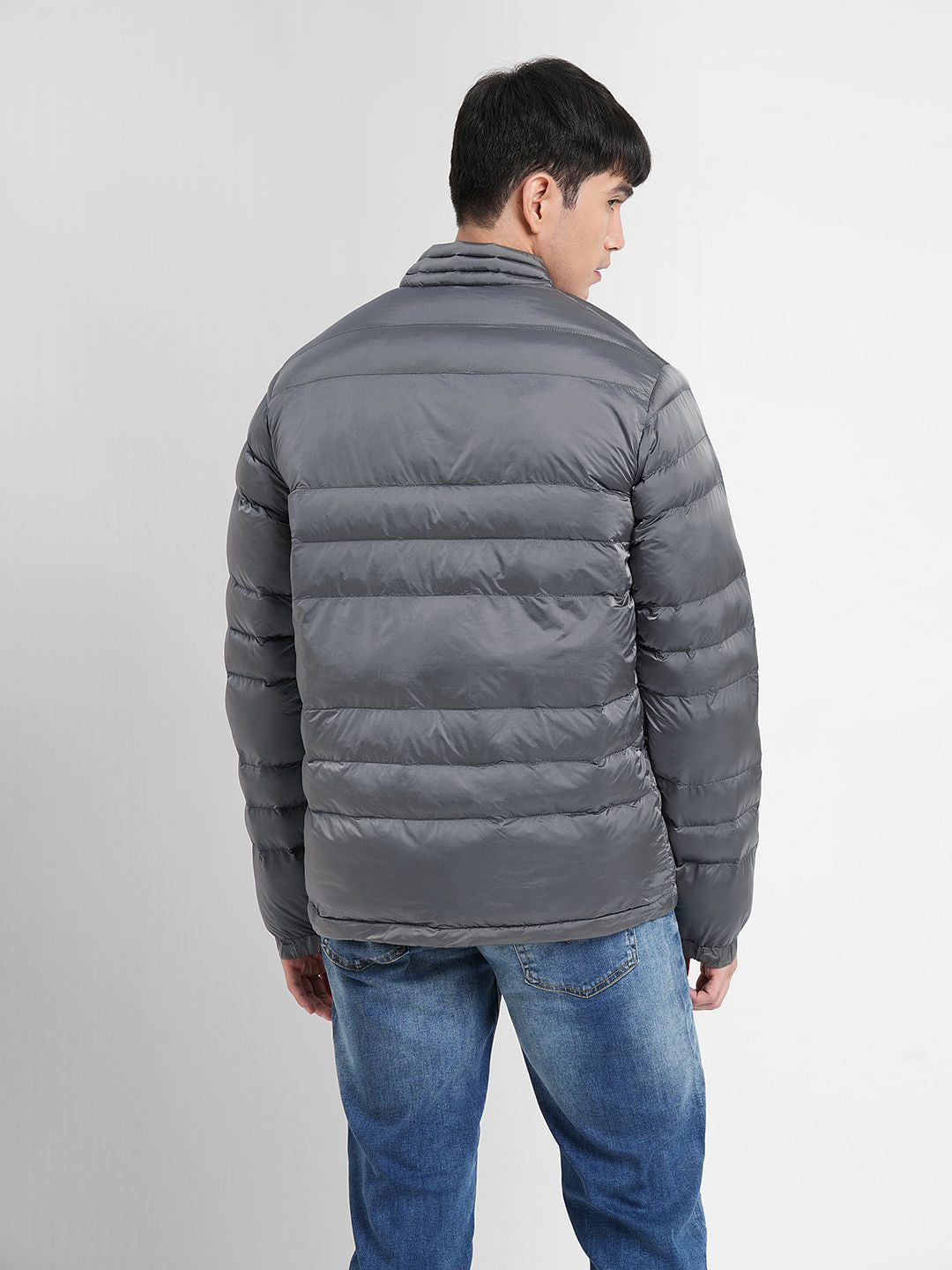 Grey Puffer Jacket